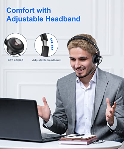 New bee USB Headset with Microphone for PC Computer Headset