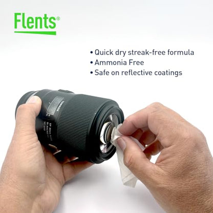 Flents Lens Wipes, Wipe 'N Clear Basic, 400 Count, Pre-Moistened, Streak-Free, Safe for Glasses, Sunglasses, Gentle Cleaning, Clear Vision, Streak-Free, Individually Wrapped for Travel & Convenience - size: 400 Count Basic