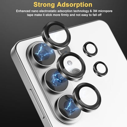 Camera Lens Protector for Samsung Galaxy S26 Ultra, Black - color: Black