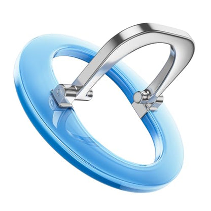 SUPERONE MagSafe Phone Grip, Adjustable Magnetic Phone Ring Holder Stand - color: Blue