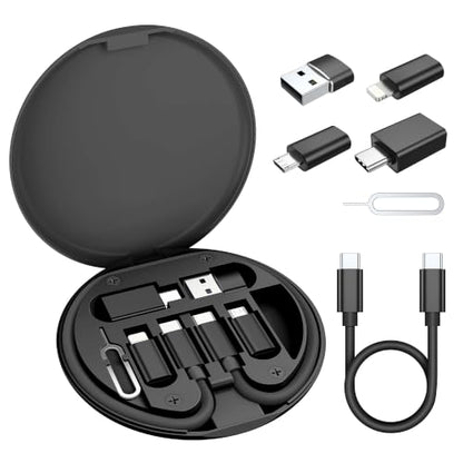 Elebase USB C Charger Adapter Kit with 1Ft 100W Cable for iPhone 18 Pro Max - color: Black