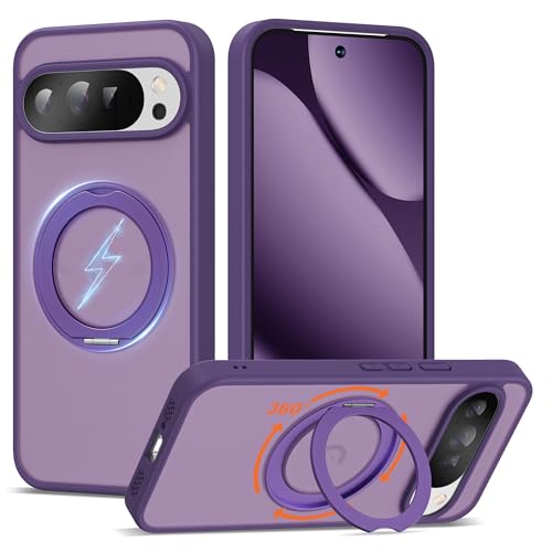 Compatible with Google 9/10 Pro XL Case with Stand 6.8",Purple - color: Purple, size: Google Pixel 9 Pro XL/Pixel 10 Pro XL