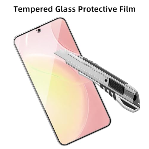 4 Pack Glass Screen Protector Compatible for Samsung Galaxy S25 Plus / S25+ / SM-S936U/S936U1/S936W [9H Hardness]-HD Screen Tempered Glass, Scratch Resistant,Easy Install [Case Friendly] - size: Galaxy S25 Plus / S25+
