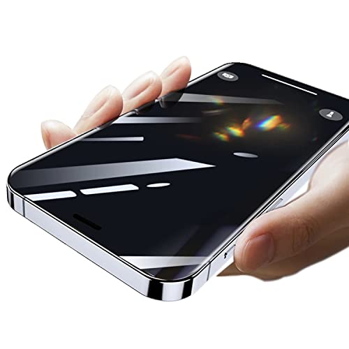 2 Pack 360 Degree Privacy Tempered Glass Suit for iPhone 12 / iPhone 12 Pro Anti-Spy 4 Directions Screen Protector Film 4 Sides Anti-Peeping 9H Hardness Anti-scratch 6.1 inch - size: For iPhone 12 /iPhone 12 Pro