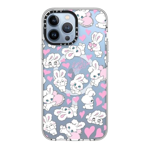 CASETiFY for iPhone 13 Pro Max Case - Impact Clear Compatible with MagSafe | Not Yellowing | 6.6 ft. 3x Military Grade Drop Protection | Sweetheart Mix | Clear - color: Sweetheart Mix, size: Iphone 13 Pro Max (6.7")