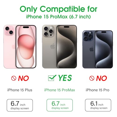 Arae Compatible with iPhone 15 Pro Max Case with Card Holder and Wrist Strap Wallet Flip Cover for iPhone 15 Pro Max 6.7 inch Men RFID Blocking Wristlet Kickstand,Litchi Lavander - color: Litchi Lavander, size: iPhone 15 Pro Max 6.7 inch