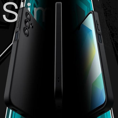 JETech Slim Case for Samsung Galaxy A16, Black | Soft TPU Design, Matte Finish, Shockproof Protection - color: Black, size: Galaxy A16