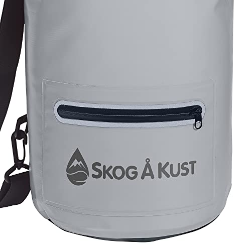 Skog Å Kust DrySak Roll Top Waterproof Bag, 5, 10 & 20 Liter - color: Grey, size: 20 Liter