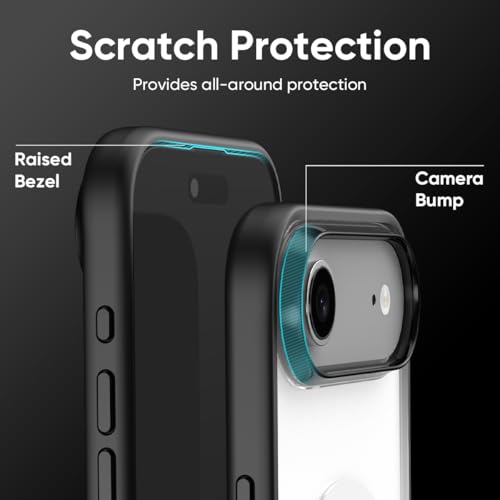 FLOLAB Surtect Tri-Fusion Magnetic for iPhone 17 Air Case Protective Slim Design Magsafe Compatible Military Grade - Clear Matte Translucent - color: Clear Matte Translucent, size: iPhone 17 Air