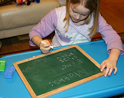 TOWO Wooden Easel for Kids, Foldable Double-Sided Magnetic Board - color: Easel