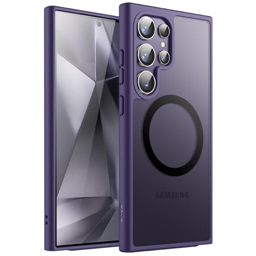 JETech Magnetic Case for Samsung Galaxy S24 Ultra, Titanium Violet - color: Titanium Violet, size: Galaxy S24 Ultra