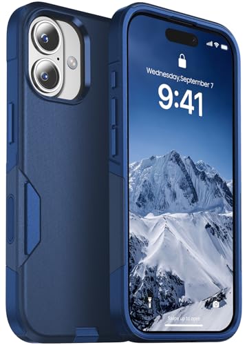 jaroco Magnetic for iPhone 17 Case Heavy Duty Rugged Dual-Layer Blue - color: Blue, size: iPhone 17