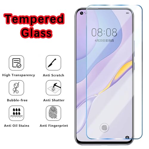 Screen Protector Compatible with Motorola Edge 50 Ultra 5G(6.7 Inch) [3 Pack] Glass Screen Protector Suitable for Motorola Edge 50 Ultra 5G, Tempered Glass Protective Film