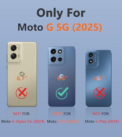 FNTCASE for Moto G 2026/2025 Case, Moto G Play 2026 Case Mint Green | Dual Layer, Shockproof Protective, Military Grade Drop Proof Protection, Rugged Hybrid Matte Textured Rugged Hard - color: Mint Green