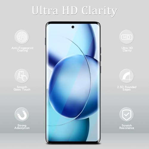 KAREEN Screen Protector for Motorola Moto Edge 2024 Tempered Glass Film