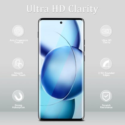 KAREEN Screen Protector for Motorola Moto Edge 2024 Tempered Glass Film