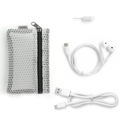 USB-C Earbuds Wired Headphone, USB Charging Adapter Cable Kit with 100cm Cable, Portable Storage Pouch, All-in-One Digital Accessory Kit for Travel, iPhone, Android - size: USB A TO C Cable