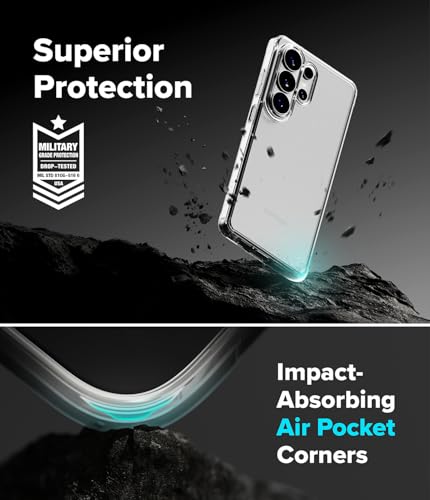 Ringke for Samsung Galaxy S26 Ultra Case [Fusion Matte Clear] | Oil & Dirt Resistant, Anti-Fingerprint Technology Prevents Oily Smudges, Frosted Coating Feels Velvety Soft - size: Galaxy S26 Ultra