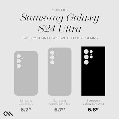 Case-Mate Samsung Galaxy S24 Ultra Case [6.8"] [12ft Drop Protection] [Wireless Charging] Floral Gems Phone Case for Samsung Galaxy S24 Ultra - Cute Bling Sparkle, Anti-Scratch Tech, Shockproof, Slim - color: Floral Gems