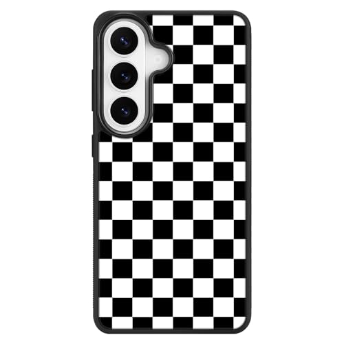 Magnetic for Samsung Galaxy S26 Case Checkered Pattern - color: Checkered