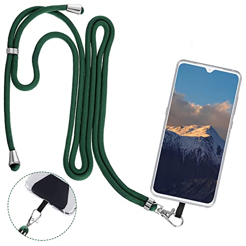 Weewooday 4 Pcs Phone Lanyard Crossbody Phone Strap Universal Cellphone Neck Lanyard with Patch for Women, Anti Theft(Fresh Color Series) - color: Fresh Color Series