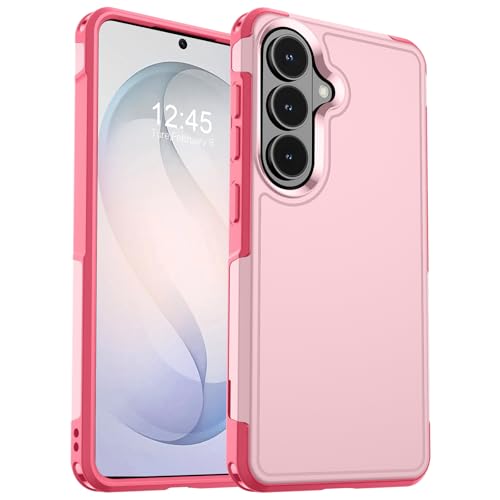 zapica Designed for Samsung Galaxy S26 Case, Light Pink | Military Grade Drop Protection, Dual Layer Structure Design, Heavy Duty Shockproof Non-Slip Phone Cover - color: Light Pink, size: Samsung Galaxy S26 6.3''