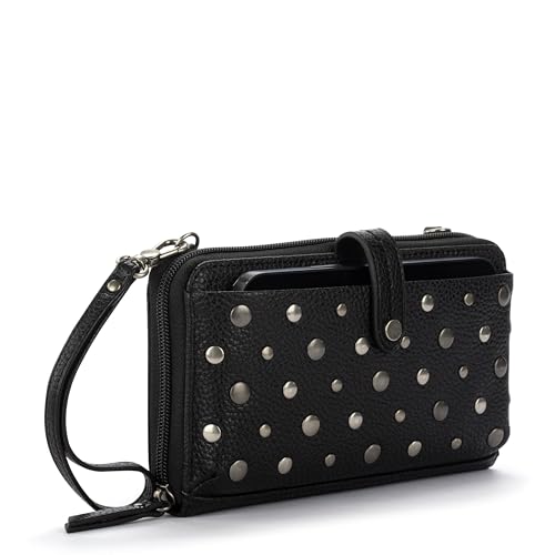 The Sak Iris Smartphone Crossbody Purse - Small Women's Cellphone Bag & Wallet For Everyday- Convertible Wristlet With Zipper | Fits Most Smartphones, Card Slots & Zip Pocket, Detachable Wristlet & Crossbody Straps, Hands-Free for Travel & Errands - color