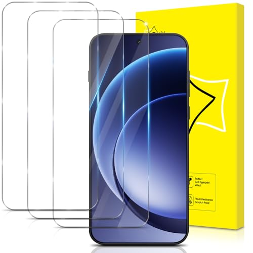 GiiYoon-3 PACK Screen Protector for OnePlus 15 [HD Full Coverage] [Easy Installation] [Scratch Resistant] [9H Hardness] - size: OnePlus 15