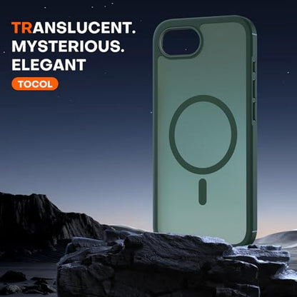 TOCOL for iPhone 17e Case, Compatible with MagSafe, Alpine Green - color: Alpine Green, size: Iphone 17e