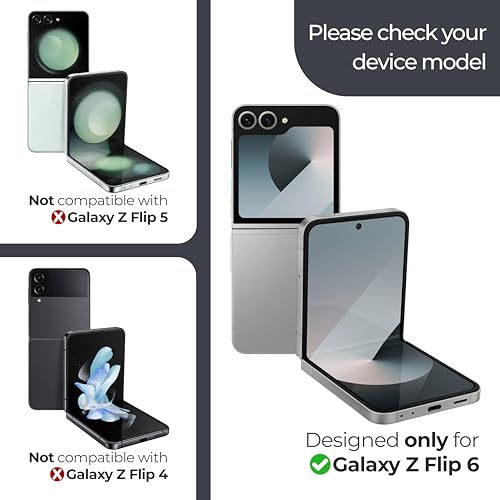 ArmorSuit 3 Pack Paper-Feel Screen Protector for Samsung Galaxy Z Flip 7 FE/Flip 6 Case Friendly MilitaryShield Paper-Feel Texture Matte Film - Made in USA