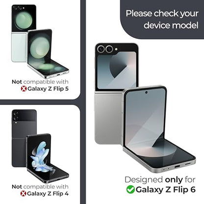 ArmorSuit 3 Pack Paper-Feel Screen Protector for Samsung Galaxy Z Flip 7 FE/Flip 6 Case Friendly MilitaryShield Paper-Feel Texture Matte Film - Made in USA
