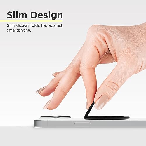 PureGear Magnetic Phone Ring Grip, for MagSafe Kickstand Holder - color: Black
