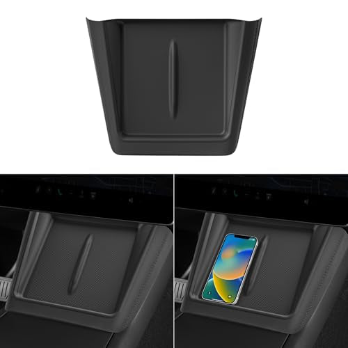 LUCKEASY Wireless Charging Pad for Tesla Model Y Juniper - size: Surrounded Style - Model Y Juniper 2025 2026