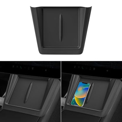 LUCKEASY Wireless Charging Pad for Tesla Model Y Juniper - size: Surrounded Style - Model Y Juniper 2025 2026