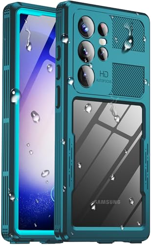 for Samsung Galaxy S23 Ultra Waterproof Case, [IP68 Water Proof] [Built-in Screen Protector], Magnetic Heavy Duty Military Grade Rugged Phone Case for S 23 Ultra 6.8", Teal - color: Teal, size: Samsung Galaxy S23 Ultra