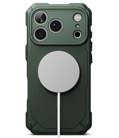 Ringke for iPhone 17 Pro Max Case [Rugged Gear Magnetic Dark Green] - color: Magnetic Dark Green, size: iPhone 17 Pro Max