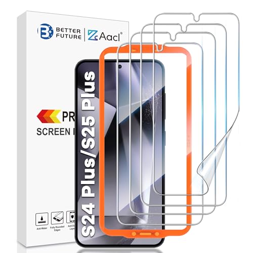 AACL for Samsung Galaxy S25 Plus/S24 Plus Screen Protector Film [Not Glass] - size: S25 Plus/S24 Plus