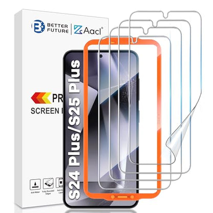 AACL for Samsung Galaxy S25 Plus/S24 Plus Screen Protector Film [Not Glass] - size: S25 Plus/S24 Plus