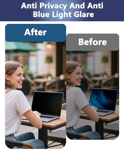 Magnetic Privacy Screen Protector for MacBook Air 13.6/13 Inch (2022-2026) - color: Magnetic MacBook Air 13 & 13.6 Inch (2022-2026, M2-M5)