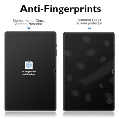 Mothca Matte Glass Screen Protector for Galaxy Tab S10 Ultra / S9 Ultra / S8 Ultra 14.6-inch with Easy Installation Frame, Anti-Glare & Anti-Fingerprint, 9H Hardness Tempered Glass, Smooth as Silk - size: S10 Ultra/S9 Ultra/S8 Ultra 14.6"