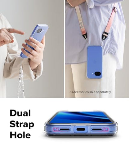 Ringke for Google Pixel 10a Case [Fusion Matte Clear] | Oil & Dirt Resistant, Anti-Fingerprint Technology Prevents Oily Smudges, Frosted Coating Feels Velvety Soft - size: Pixel 10a