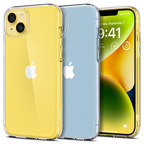 Spigen for iPhone 14 Case, Ultra Hybrid [No Magnet Ring][Anti-Yellowing] - Crystal Clear - color: Crystal Clear, size: iPhone 14