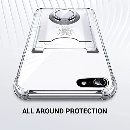 Shields Up for iPhone SE3/SE2 Case/iPhone 8/7 Case with Card Holder, Clear - color: Clear, size: iPhone 7/8/SE2/SE3