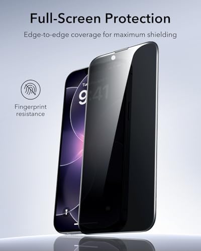 ESR 3 Pack for iPhone 17e/16e/14/13/13 Pro Privacy Screen Protector,Classic - size: iPhone 17e/16e/14/13/13 Pro 6.1 inch
