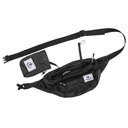 4Monster Hiking Waist Packs Portable,Water Resistant Fanny Bag with Adjustable Strap,Lightweight Crossbody Chest Bag Slim Bag - color: Grey