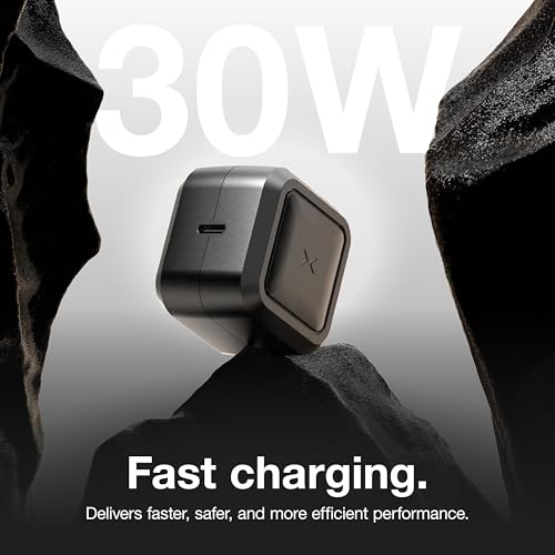 NOCO XGrid X30 30W USB-C GaN Wall Charger Block with Power Delivery - size: Compact