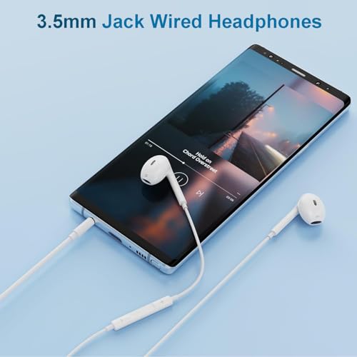 2 Pack Wired iPhone Earbuds/Wired Headphones with 3.5mm Jack Earphones