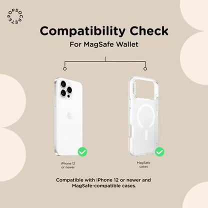 PopSockets Adhesive Phone Wallet with Grip- Tea Towel - color: Tea Towel, style: MagSafe