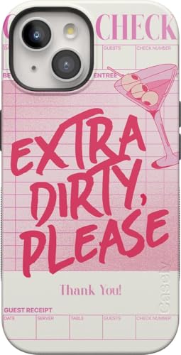 Casely iPhone 15 Plus Case | Extra Dirty Please | Fun on Weekdays | Bold Protective Design | Compatible with MagSafe - color: Extra Dirty Please | Fun on Weekdays