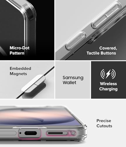 Ringke for Samsung Galaxy S26 Case [Fusion Magnetic Matte Clear] | Compatible with MagSafe, Oil & Dirt Resistant, Anti-Fingerprint Technology Prevents Oily Smudges, Feels Velvety Soft - size: Galaxy S26